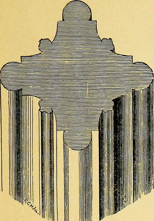An illustration from A glossary of terms used in Grecian, Roman, Italian, and Gothic architecture, 1845, leaf 254