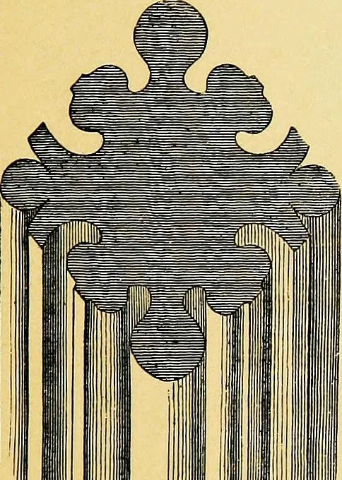 An illustration from A glossary of terms used in Grecian, Roman, Italian, and Gothic architecture, 1845, leaf 254