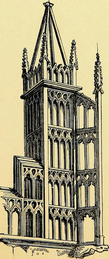 An illustration from A glossary of terms used in Grecian, Roman, Italian, and Gothic architecture, 1845, leaf 256