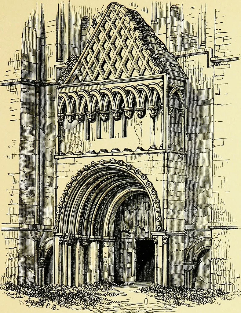 An illustration from A glossary of terms used in Grecian, Roman, Italian, and Gothic architecture, 1845, leaf 266