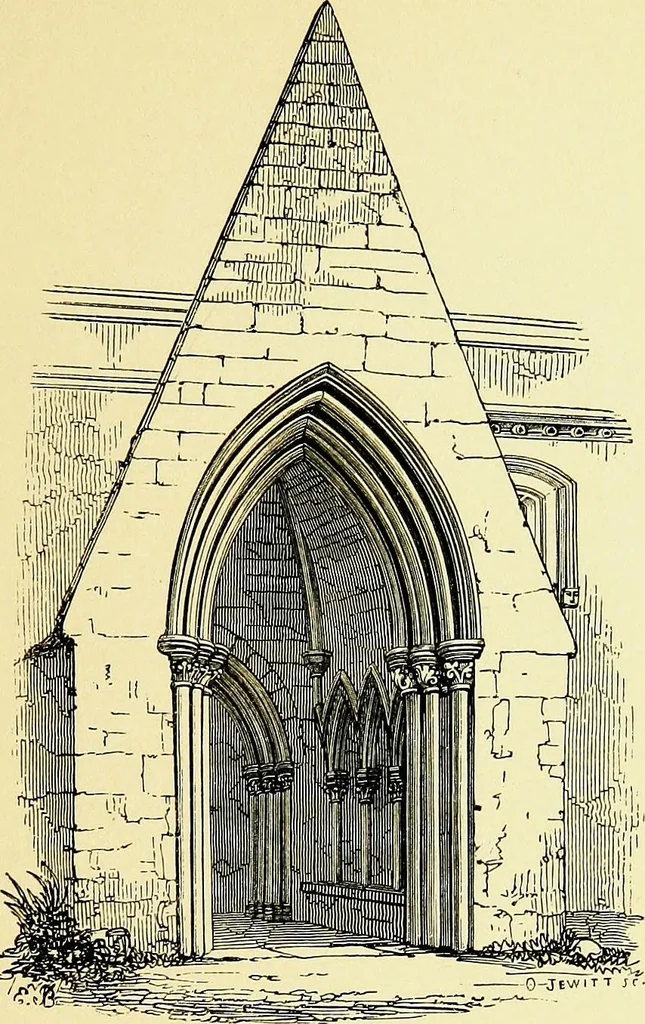 An illustration from A glossary of terms used in Grecian, Roman, Italian, and Gothic architecture, 1845, leaf 268