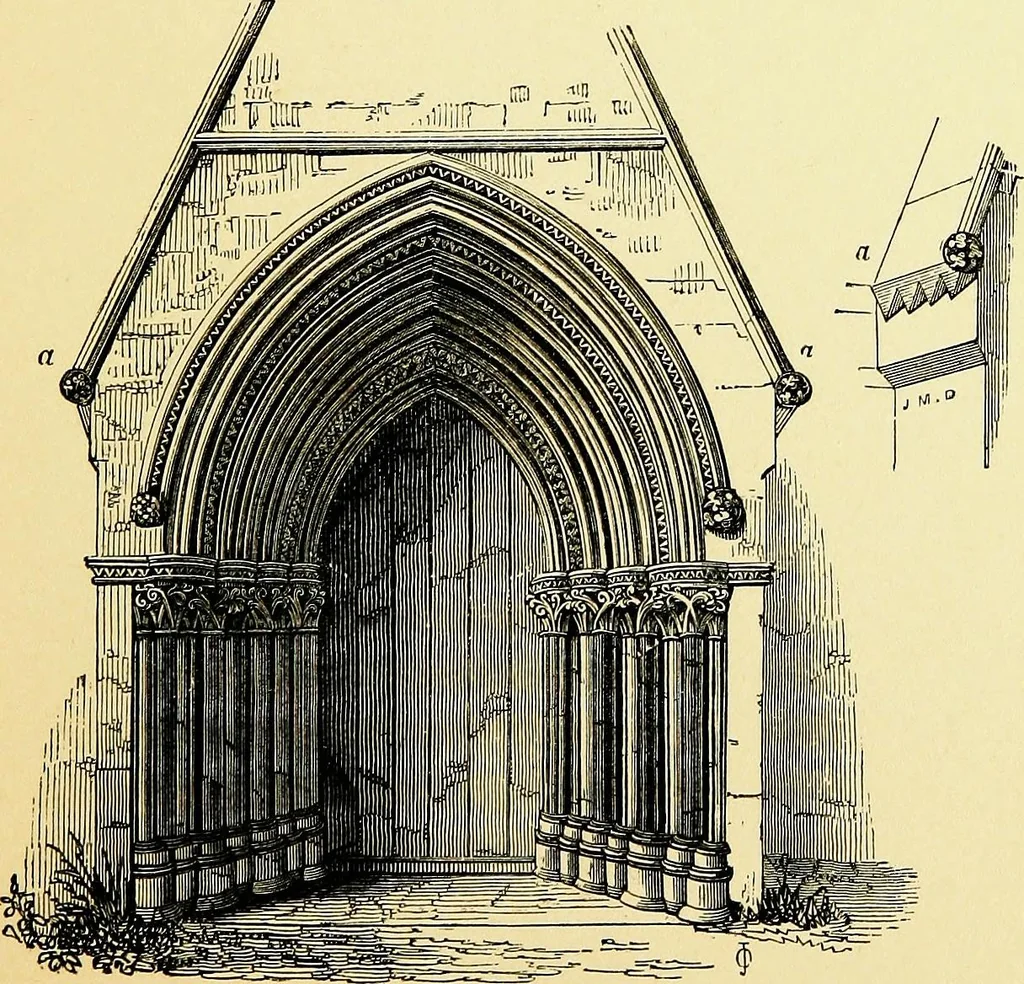 An illustration from A glossary of terms used in Grecian, Roman, Italian, and Gothic architecture, 1845, leaf 268