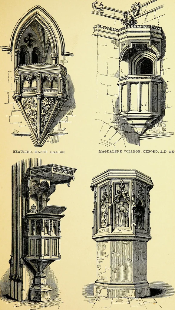 An illustration from A glossary of terms used in Grecian, Roman, Italian, and Gothic architecture, 1845, leaf 274