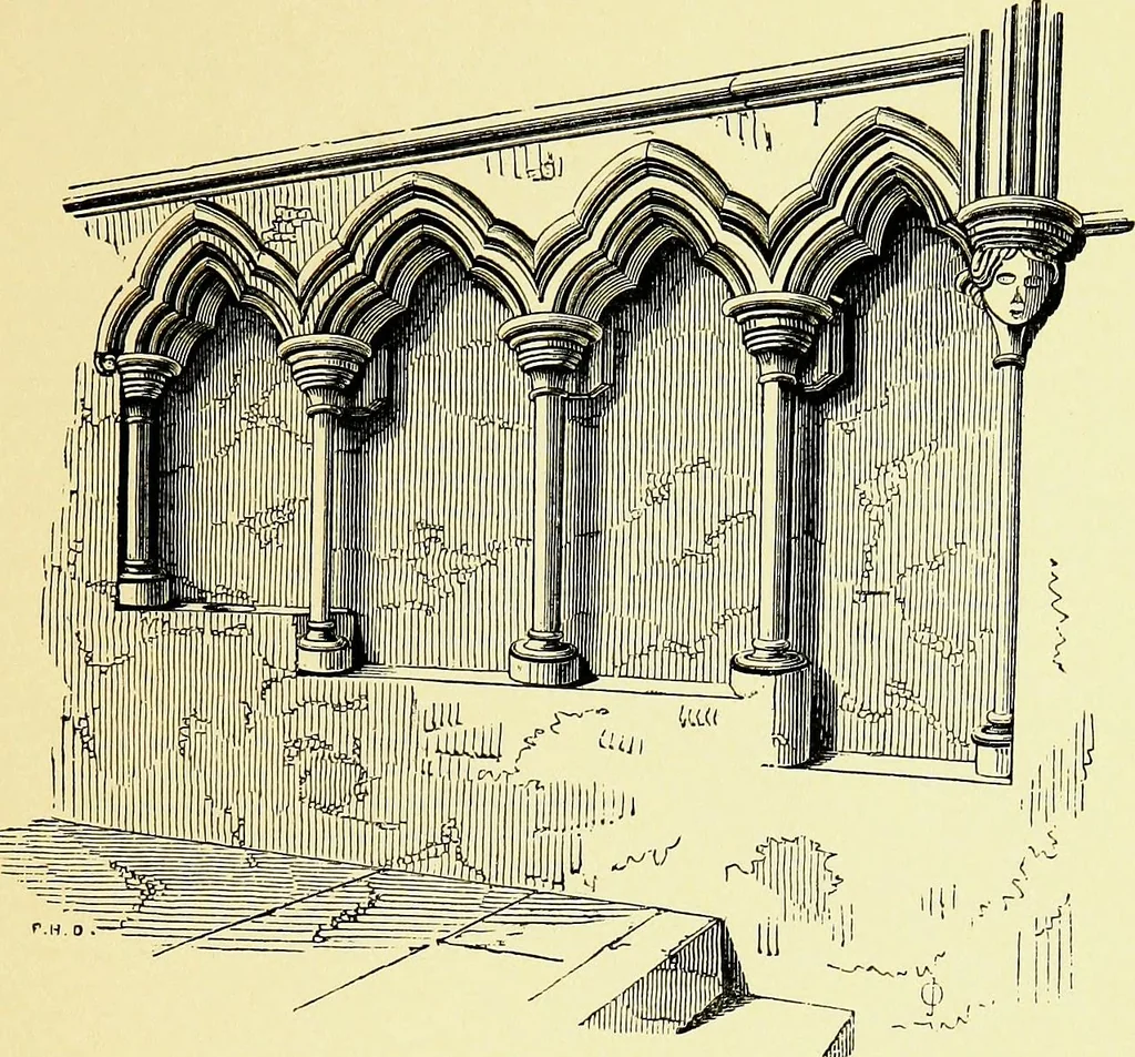 An illustration from A glossary of terms used in Grecian, Roman, Italian, and Gothic architecture, 1845, leaf 300