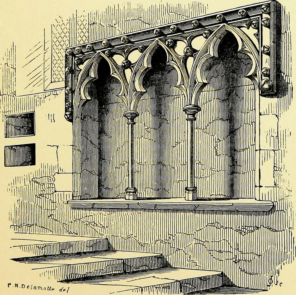 An illustration from A glossary of terms used in Grecian, Roman, Italian, and Gothic architecture, 1845, leaf 300