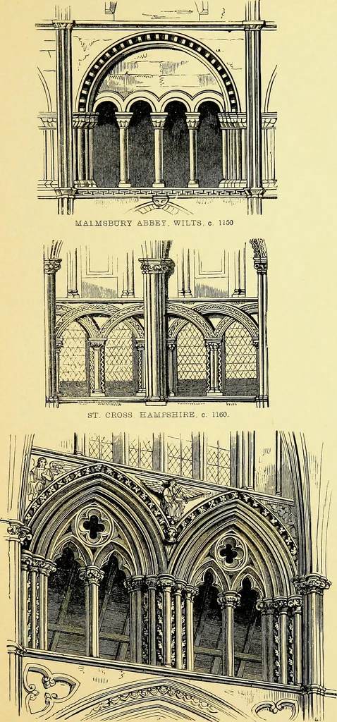 An illustration from A glossary of terms used in Grecian, Roman, Italian, and Gothic architecture, 1845, leaf 318