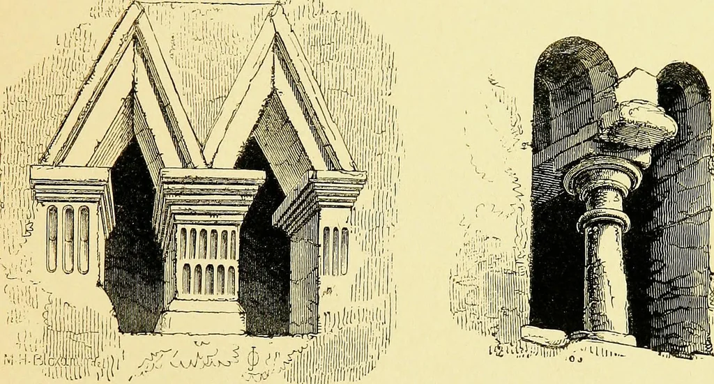An illustration from A glossary of terms used in Grecian, Roman, Italian, and Gothic architecture, 1845, leaf 332