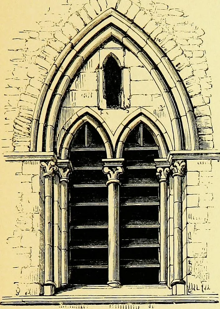 An illustration from A glossary of terms used in Grecian, Roman, Italian, and Gothic architecture, 1845, leaf 342