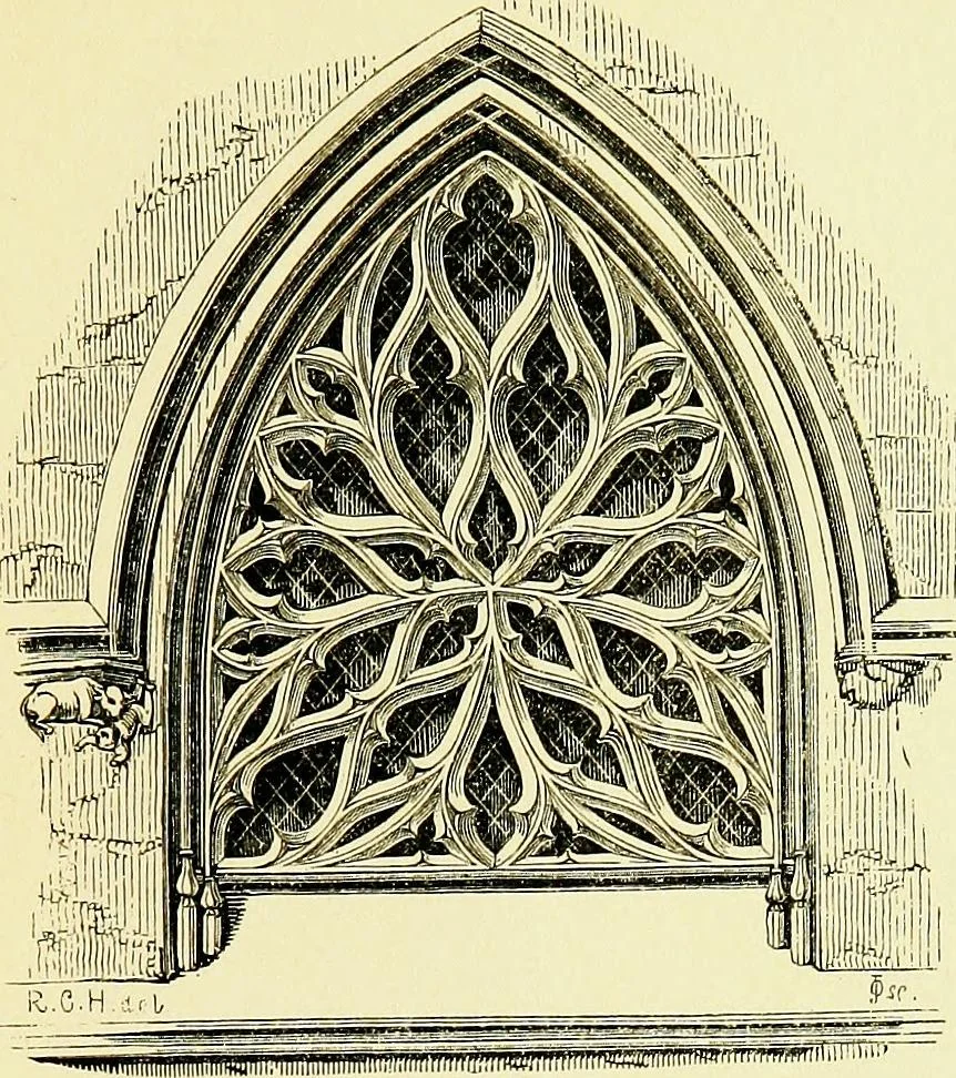 An illustration from A glossary of terms used in Grecian, Roman, Italian, and Gothic architecture, 1845, leaf 358