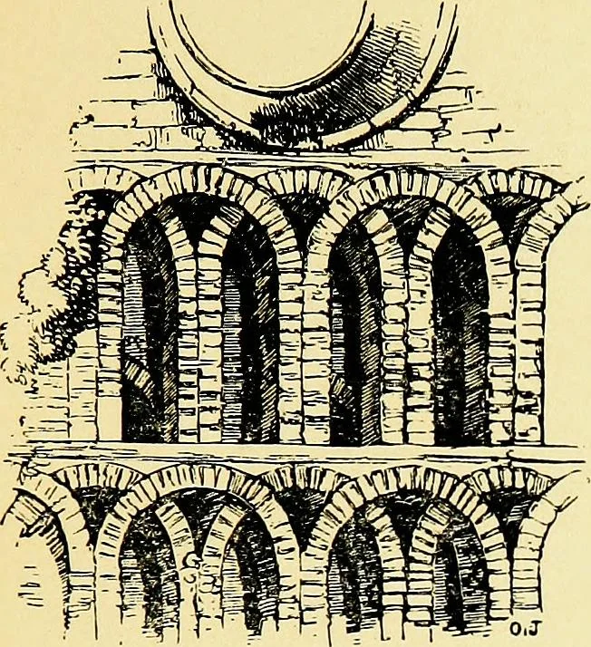 An illustration from A glossary of terms used in Grecian, Roman, Italian, and Gothic architecture, 1845, leaf 42