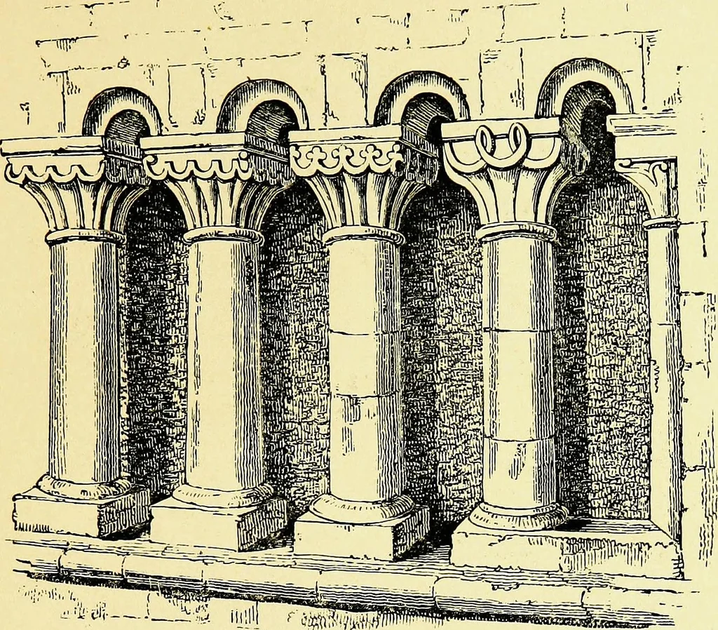 An illustration from A glossary of terms used in Grecian, Roman, Italian, and Gothic architecture, 1845, leaf 44