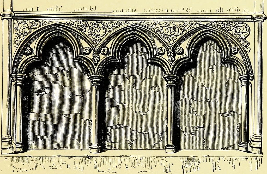 An illustration from A glossary of terms used in Grecian, Roman, Italian, and Gothic architecture, 1845, leaf 46