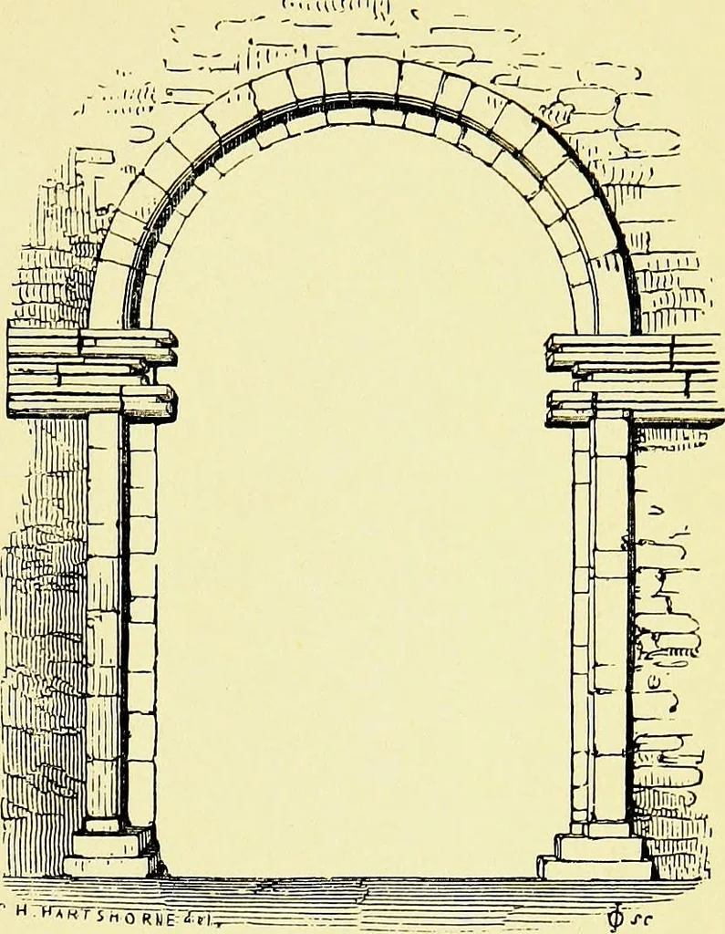 An illustration from A glossary of terms used in Grecian, Roman, Italian, and Gothic architecture, 1845, leaf 50