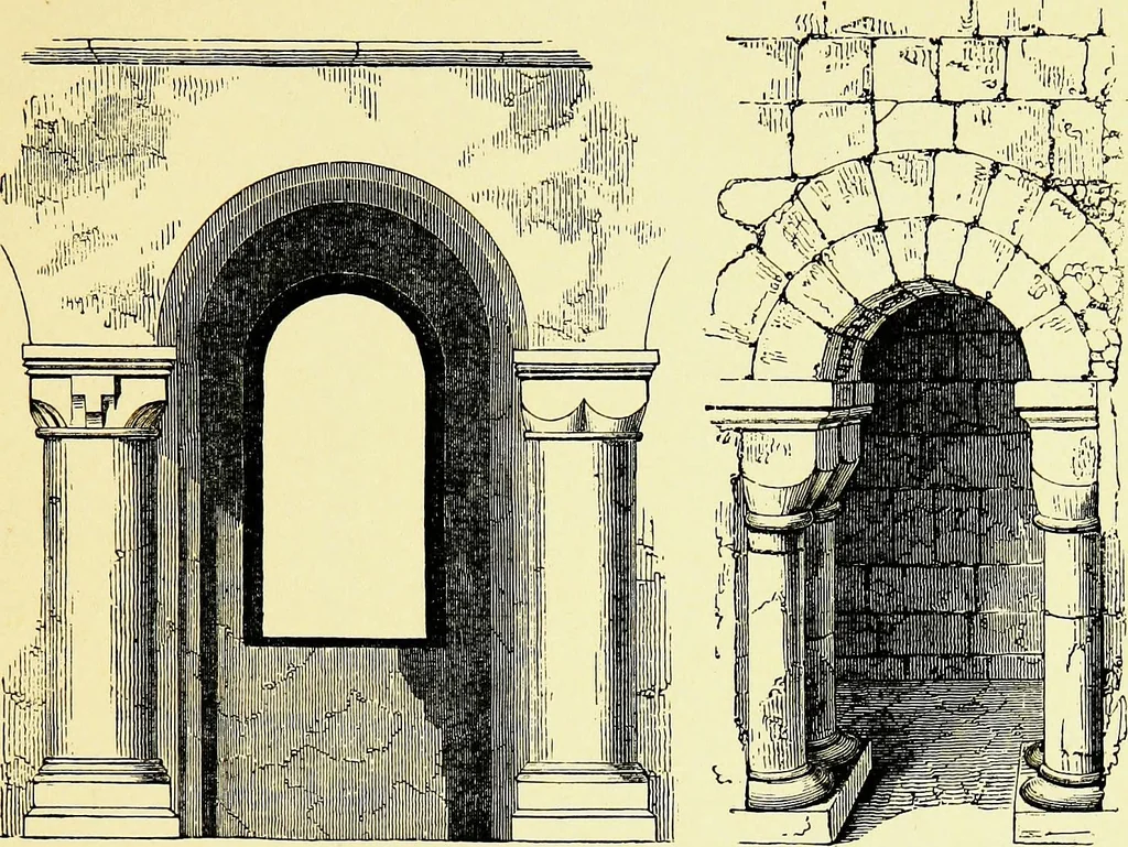 An illustration from A glossary of terms used in Grecian, Roman, Italian, and Gothic architecture, 1845, leaf 52