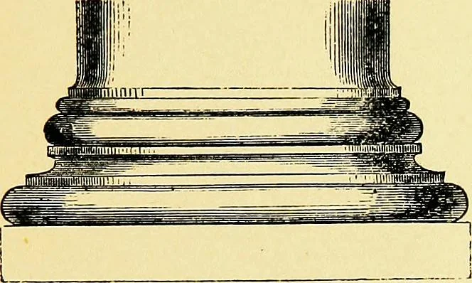 An illustration from A glossary of terms used in Grecian, Roman, Italian, and Gothic architecture, 1845, leaf 58