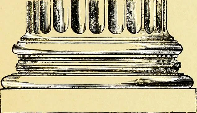 An illustration from A glossary of terms used in Grecian, Roman, Italian, and Gothic architecture, 1845, leaf 58