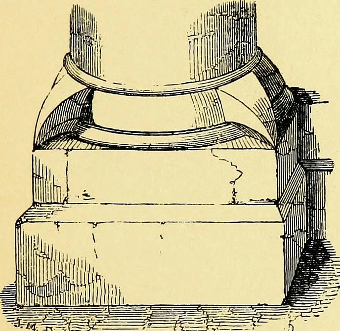 An illustration from A glossary of terms used in Grecian, Roman, Italian, and Gothic architecture, 1845, leaf 60
