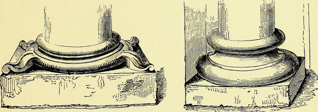 An illustration from A glossary of terms used in Grecian, Roman, Italian, and Gothic architecture, 1845, leaf 62