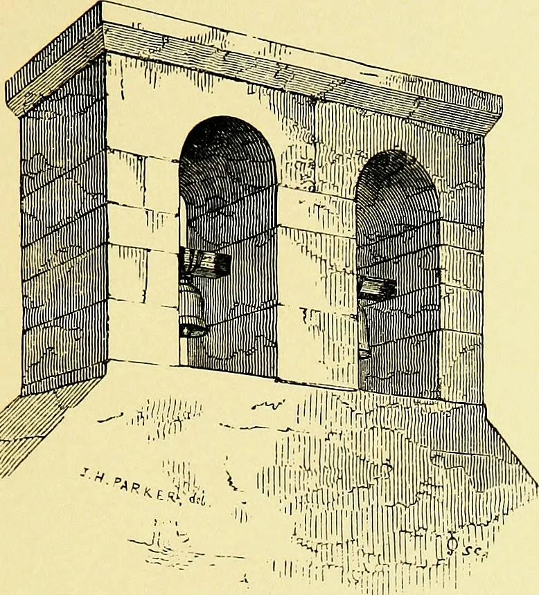 An illustration from A glossary of terms used in Grecian, Roman, Italian, and Gothic architecture, 1845, leaf 68