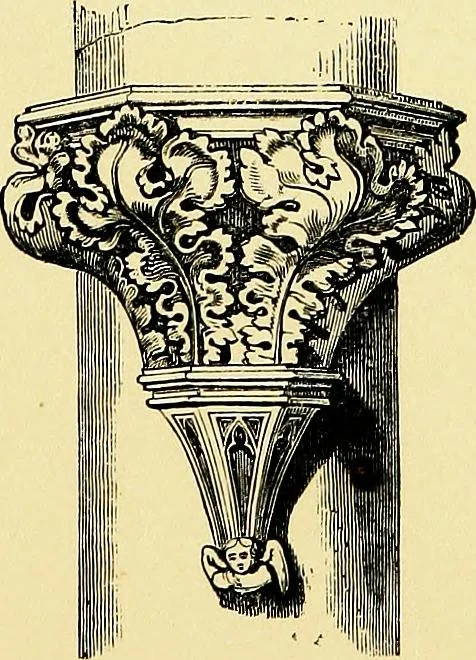 An illustration from A glossary of terms used in Grecian, Roman, Italian, and Gothic architecture, 1845, leaf 72