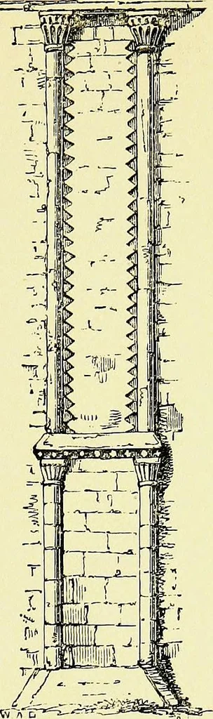 An illustration from A glossary of terms used in Grecian, Roman, Italian, and Gothic architecture, 1845, leaf 76