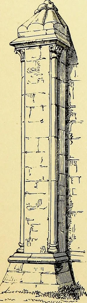 An illustration from A glossary of terms used in Grecian, Roman, Italian, and Gothic architecture, 1845, leaf 76