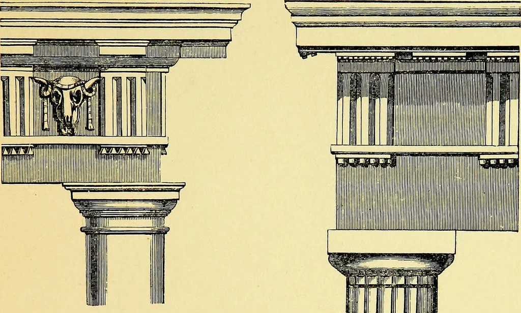 An illustration from A glossary of terms used in Grecian, Roman, Italian, and Gothic architecture, 1845, leaf 88
