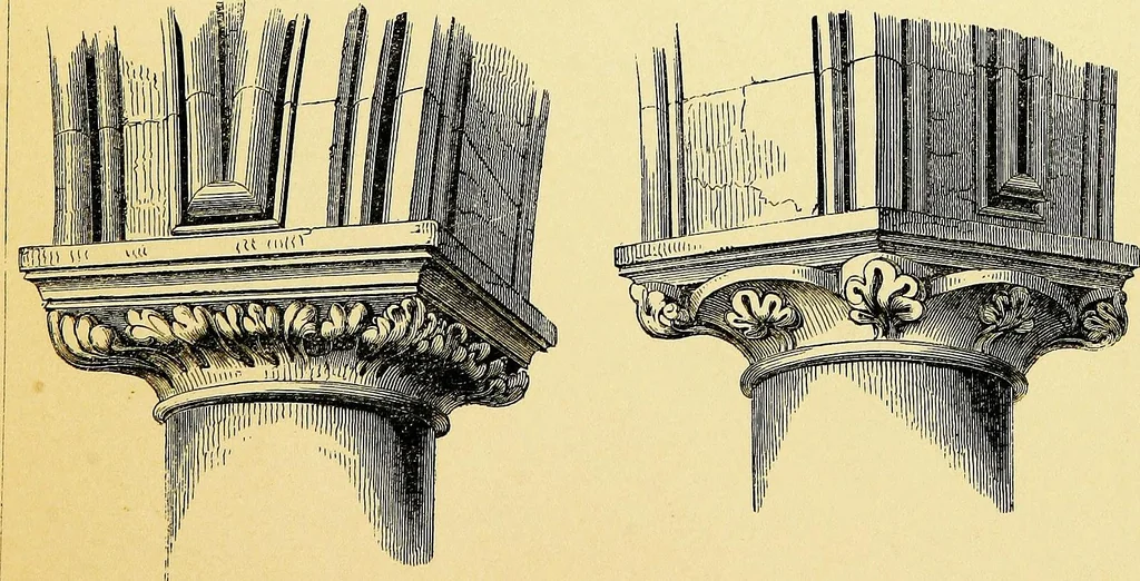 An illustration from A glossary of terms used in Grecian, Roman, Italian, and Gothic architecture, 1845, leaf 92