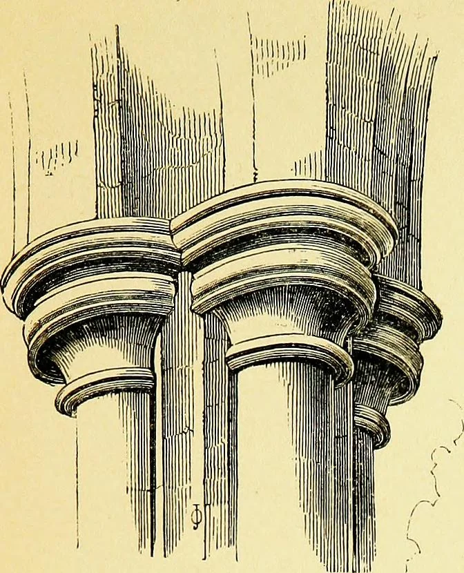 An illustration from A glossary of terms used in Grecian, Roman, Italian, and Gothic architecture, 1845, leaf 96
