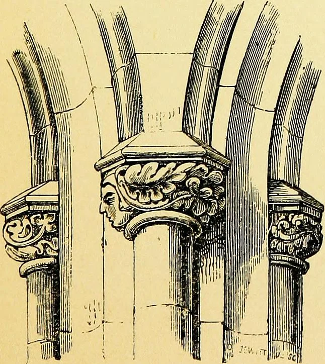 An illustration from A glossary of terms used in Grecian, Roman, Italian, and Gothic architecture, 1845, leaf 96