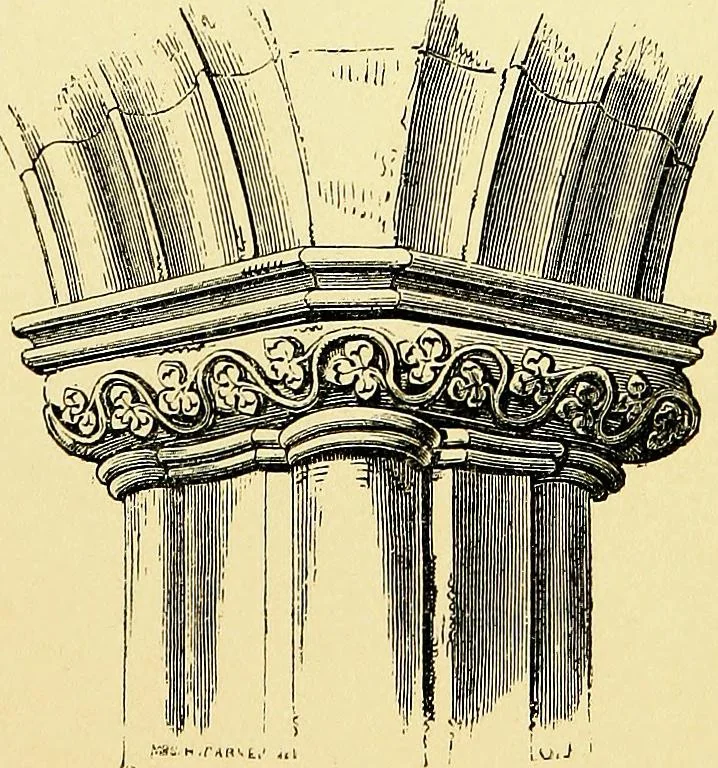 An illustration from A glossary of terms used in Grecian, Roman, Italian, and Gothic architecture, 1845, leaf 96