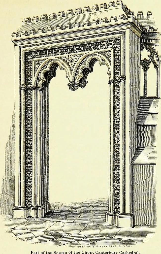 An illustration from A companion to the fourth edition of A glossary of terms used in Grecian, Roman, Italian, and Gothic architecture, 1846, leaf 123
