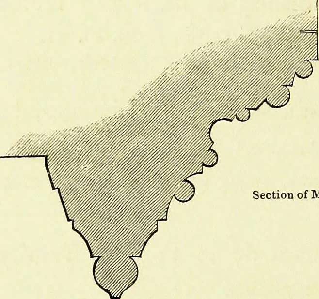 An illustration from A companion to the fourth edition of A glossary of terms used in Grecian, Roman, Italian, and Gothic architecture, 1846, leaf 138