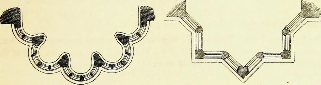 An illustration from A companion to the fourth edition of A glossary of terms used in Grecian, Roman, Italian, and Gothic architecture, 1846, leaf 167