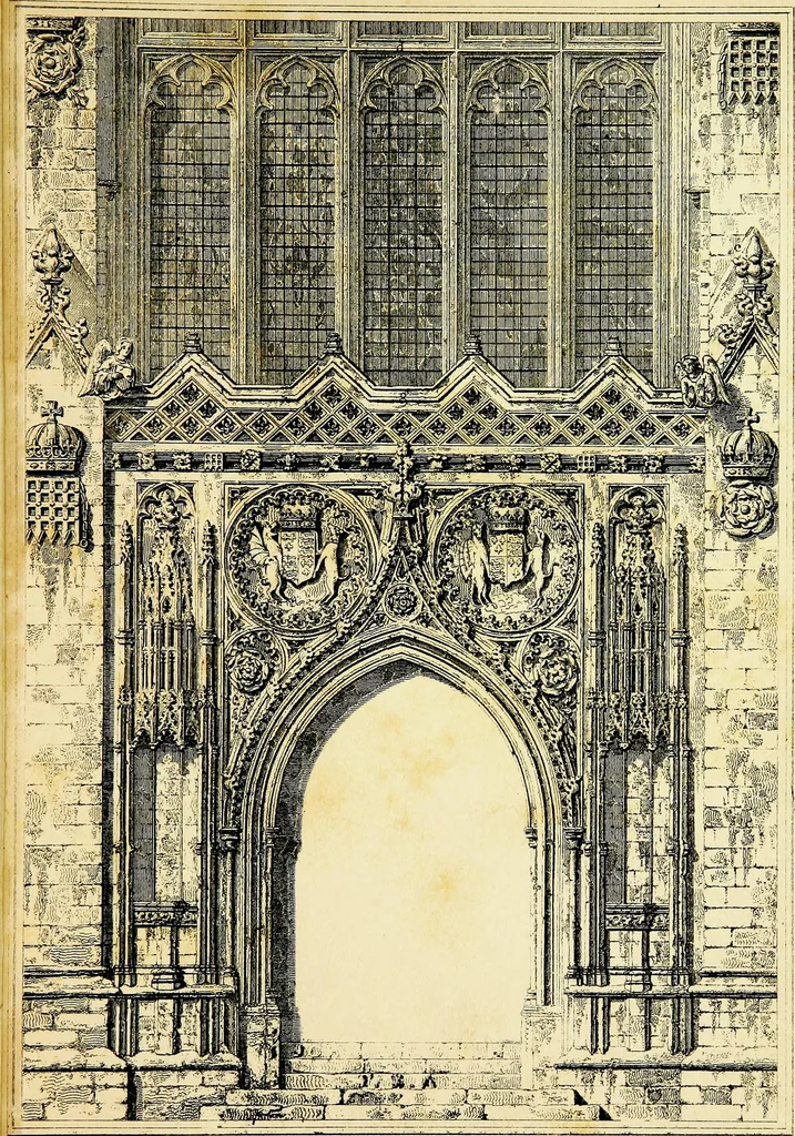 An illustration from A companion to the fourth edition of A glossary of terms used in Grecian, Roman, Italian, and Gothic architecture, 1846, leaf 211