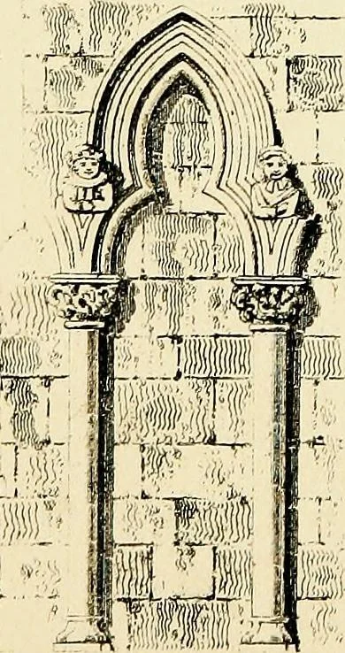 An illustration from A companion to the fourth edition of A glossary of terms used in Grecian, Roman, Italian, and Gothic architecture, 1846, leaf 215
