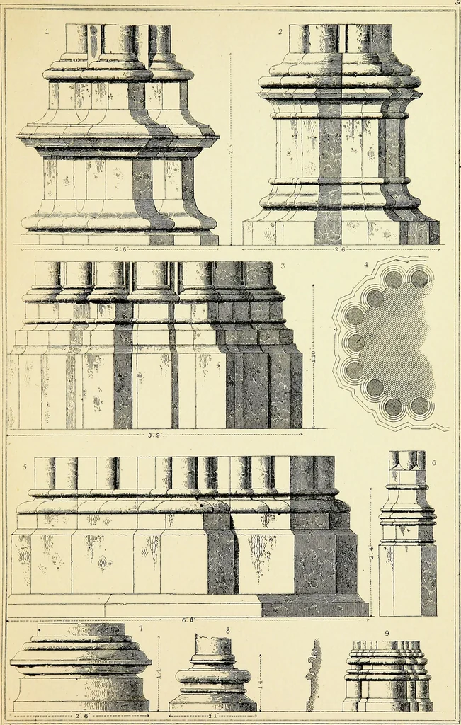 An illustration from A companion to the fourth edition of A glossary of terms used in Grecian, Roman, Italian, and Gothic architecture, 1846, leaf 229