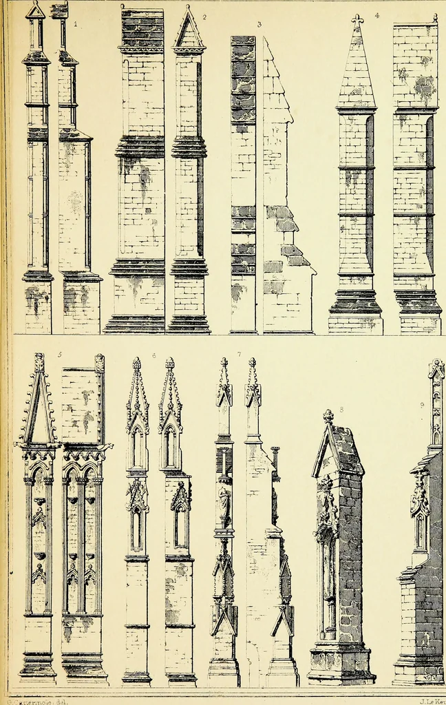 An illustration from A companion to the fourth edition of A glossary of terms used in Grecian, Roman, Italian, and Gothic architecture, 1846, leaf 237