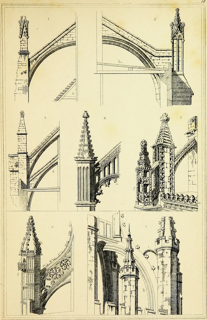 An illustration from A companion to the fourth edition of A glossary of terms used in Grecian, Roman, Italian, and Gothic architecture, 1846, leaf 239