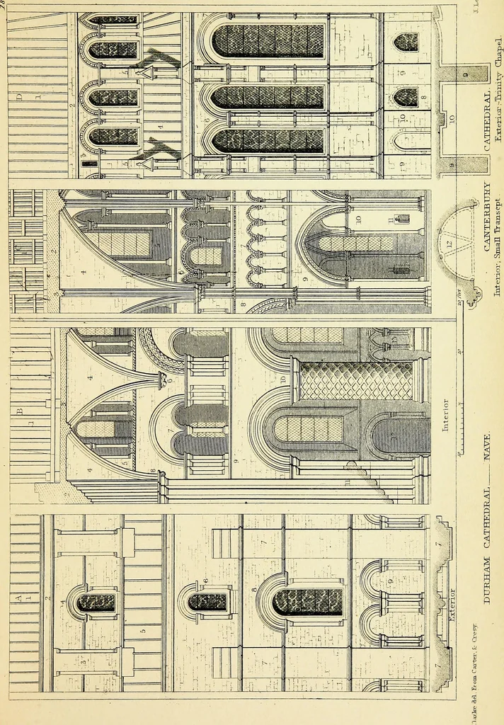 An illustration from A companion to the fourth edition of A glossary of terms used in Grecian, Roman, Italian, and Gothic architecture, 1846, leaf 247