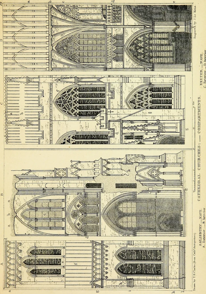 An illustration from A companion to the fourth edition of A glossary of terms used in Grecian, Roman, Italian, and Gothic architecture, 1846, leaf 249