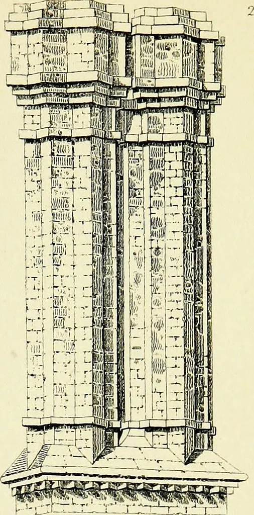 An illustration from A companion to the fourth edition of A glossary of terms used in Grecian, Roman, Italian, and Gothic architecture, 1846, leaf 253
