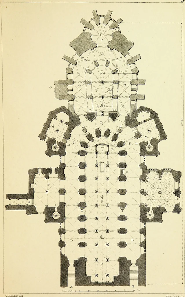 An illustration from A companion to the fourth edition of A glossary of terms used in Grecian, Roman, Italian, and Gothic architecture, 1846, leaf 267