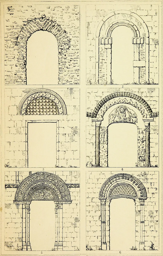 An illustration from A companion to the fourth edition of A glossary of terms used in Grecian, Roman, Italian, and Gothic architecture, 1846, leaf 271