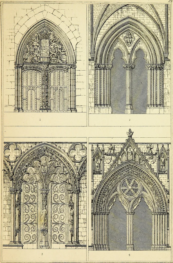 An illustration from A companion to the fourth edition of A glossary of terms used in Grecian, Roman, Italian, and Gothic architecture, 1846, leaf 275