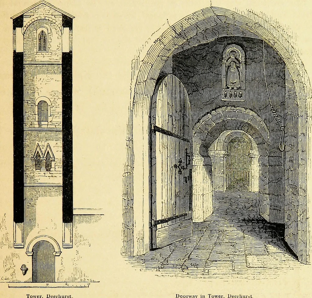An illustration from A companion to the fourth edition of A glossary of terms used in Grecian, Roman, Italian, and Gothic architecture, 1846, leaf 45