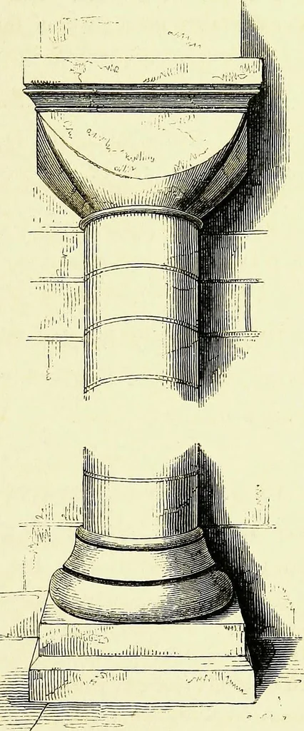 An illustration from A companion to the fourth edition of A glossary of terms used in Grecian, Roman, Italian, and Gothic architecture, 1846, leaf 55