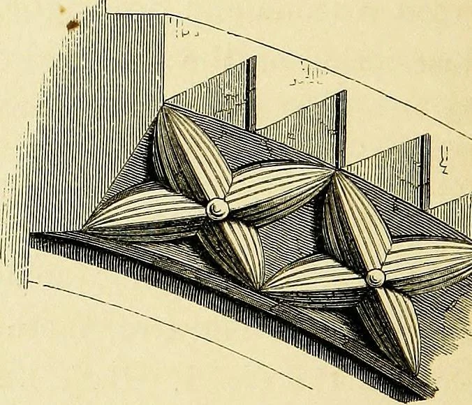 An illustration from A companion to the fourth edition of A glossary of terms used in Grecian, Roman, Italian, and Gothic architecture, 1846, leaf 82