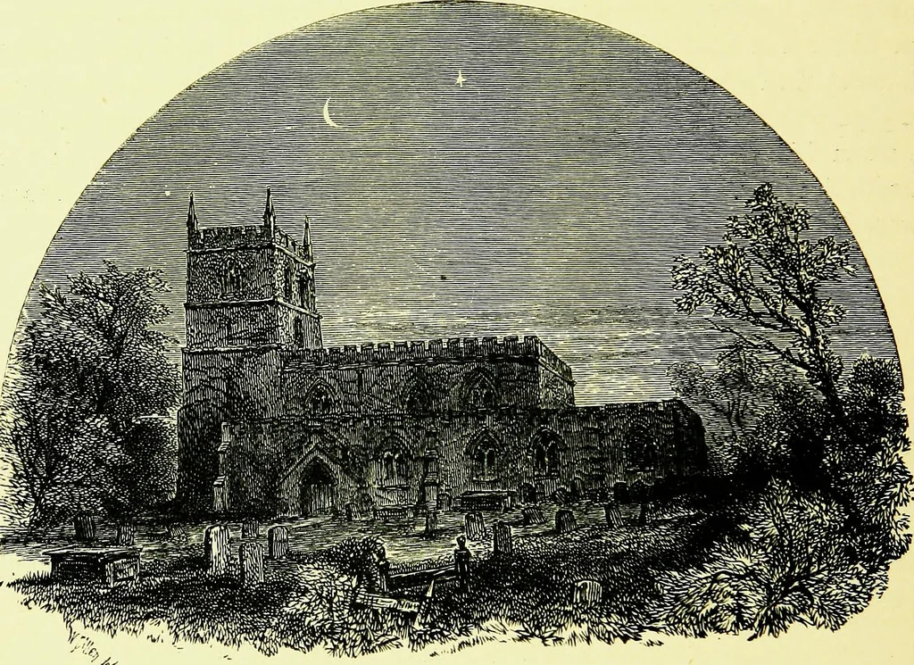 An illustration from A book of memories of great men and women of the age, from personal acquaintance, 1877, leaf 122