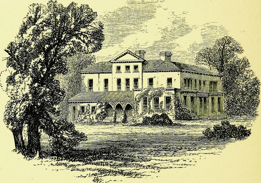 An illustration from A book of memories of great men and women of the age, from personal acquaintance, 1877, leaf 132
